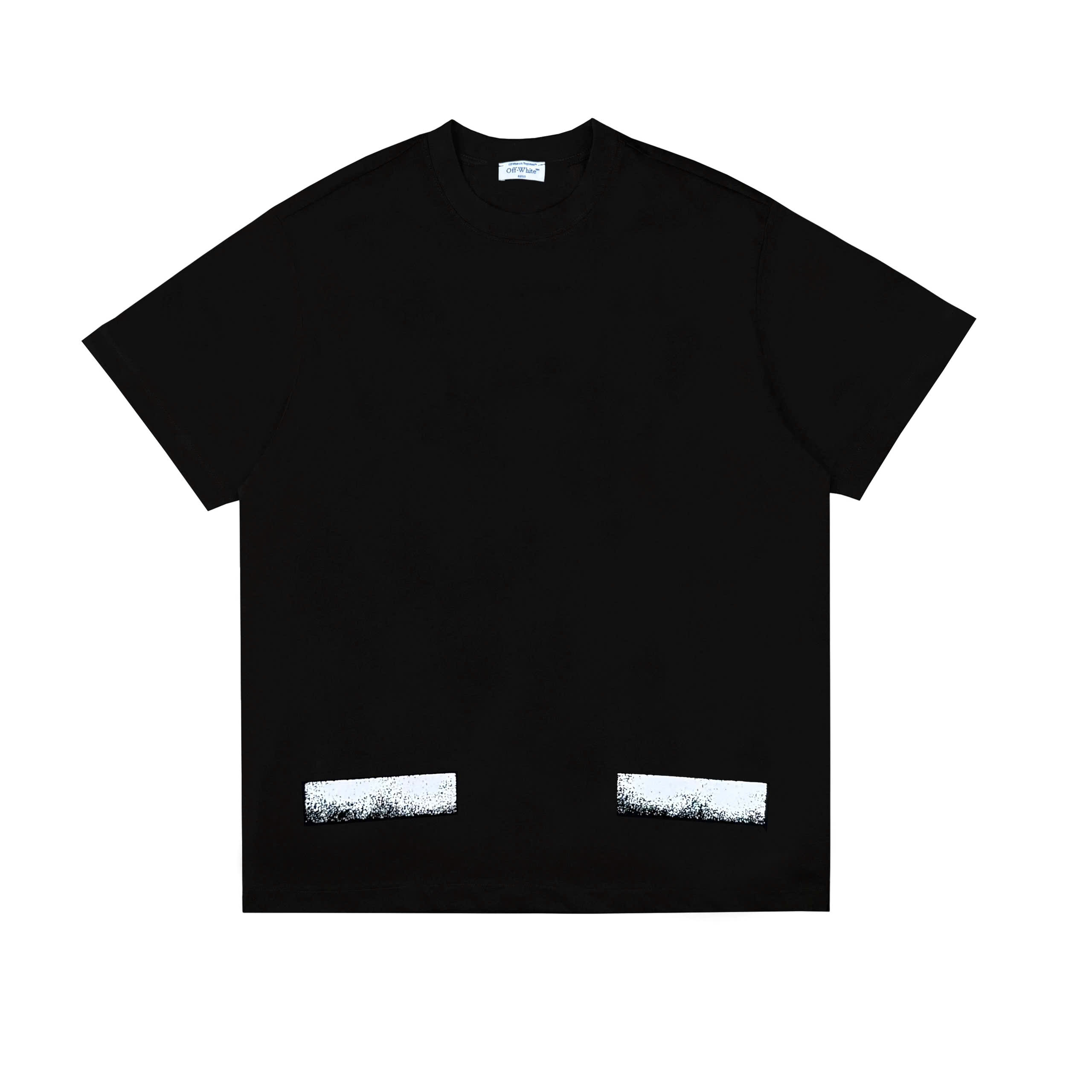 ÁO THUN OFF WHITE FADED GRADIENT SS26 (BLACK)