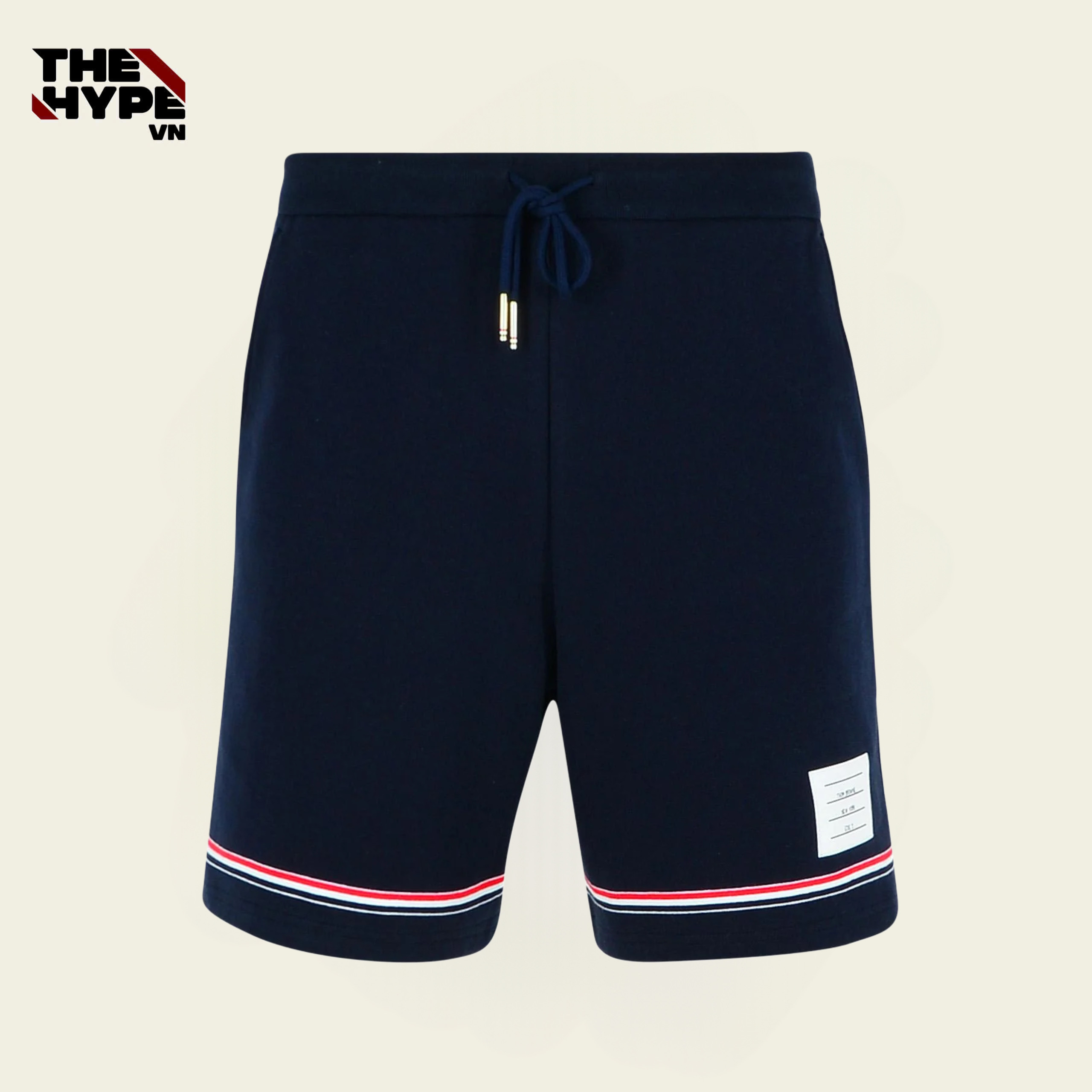 QUẦN SHORT THOM BROWNE TB RWB STRIPE (NAVY)