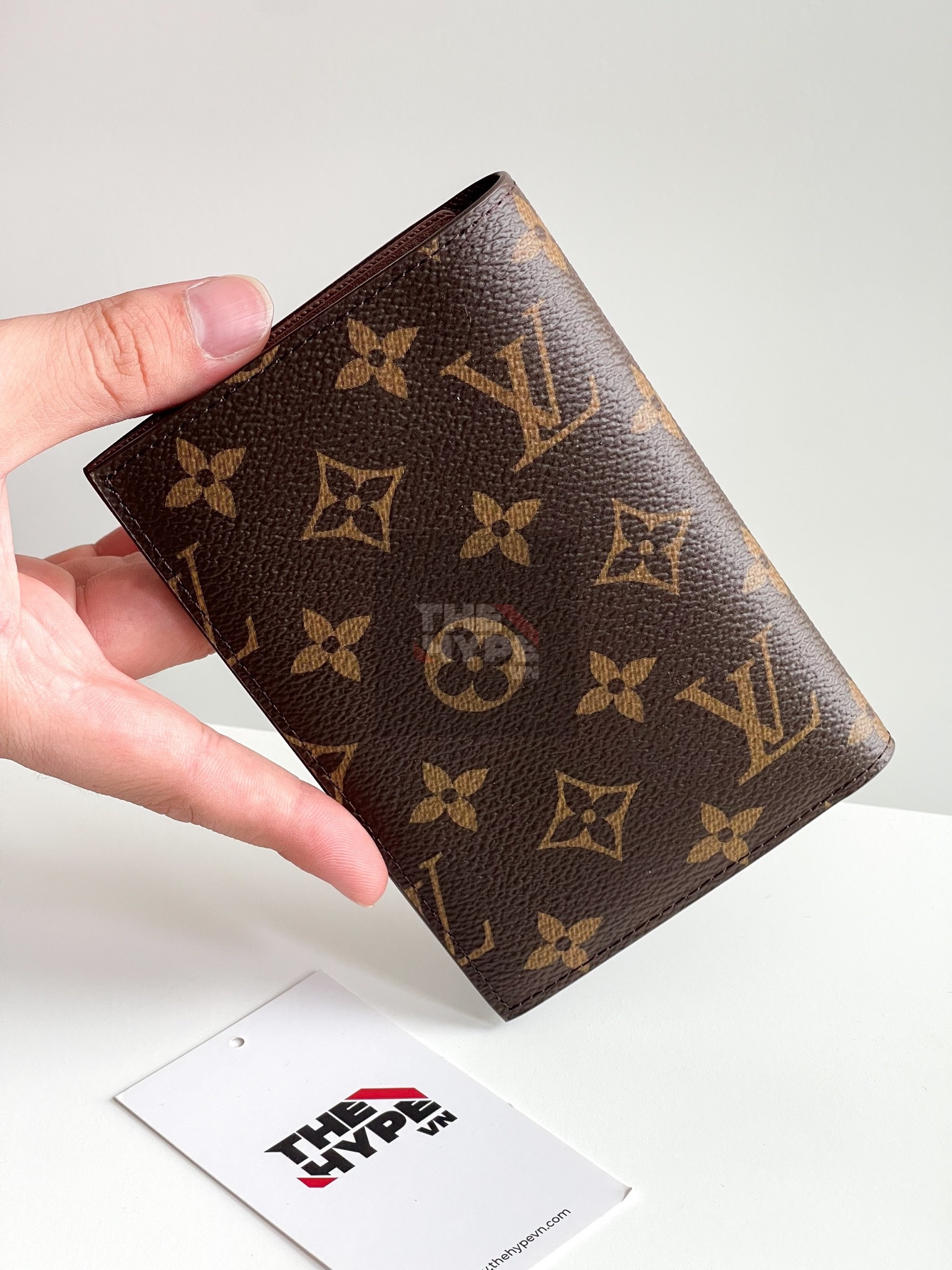 Ví Louis Vuitton Passport Monogram (Brown) [Mirror Quality]