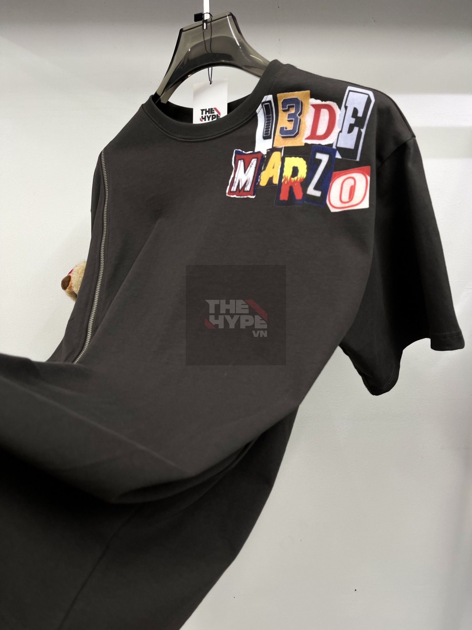 13DE MARZO TEE - Áo Thun Pinup Picture (Grey) Best Quality