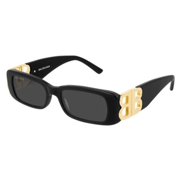 BALENCIAGA GLASSES - Kính Blcg Logo BB BB0096S (Black) [Mirror Quality]