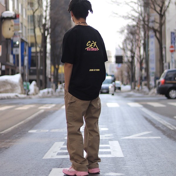 CH TEE- Áo Chrome Hearts Sex records (black) [Mirror Quality]