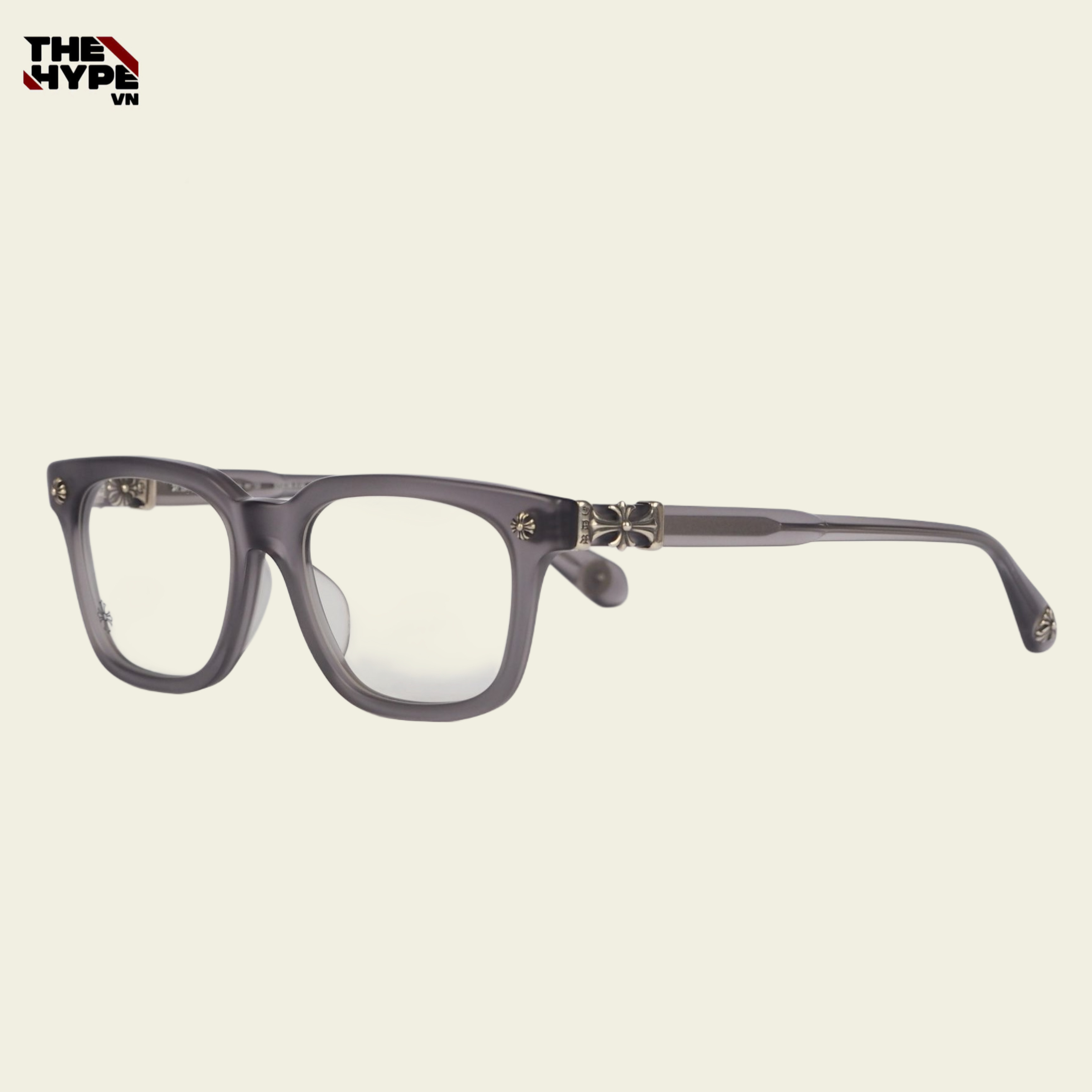 KÍNH CHROME HEARTS CH COX UCKER MATTE (GREY)