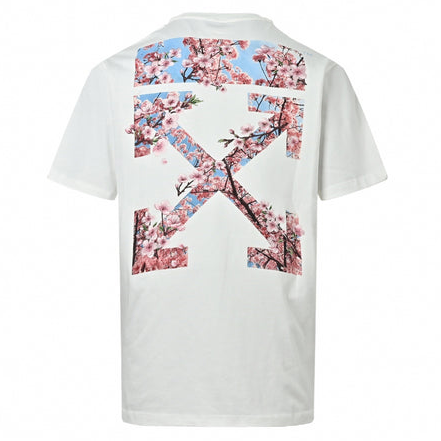 ÁO THUN OFF WHITE OW SAKURA BLOOM (WHITE)