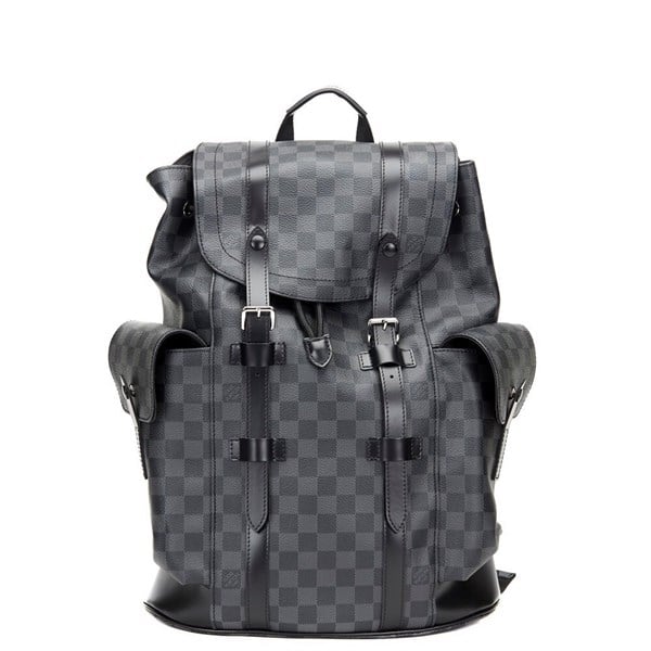 LOUIS VUITTON BACKPACK - Christopher Monogram (Grey) [Mirror Quality]