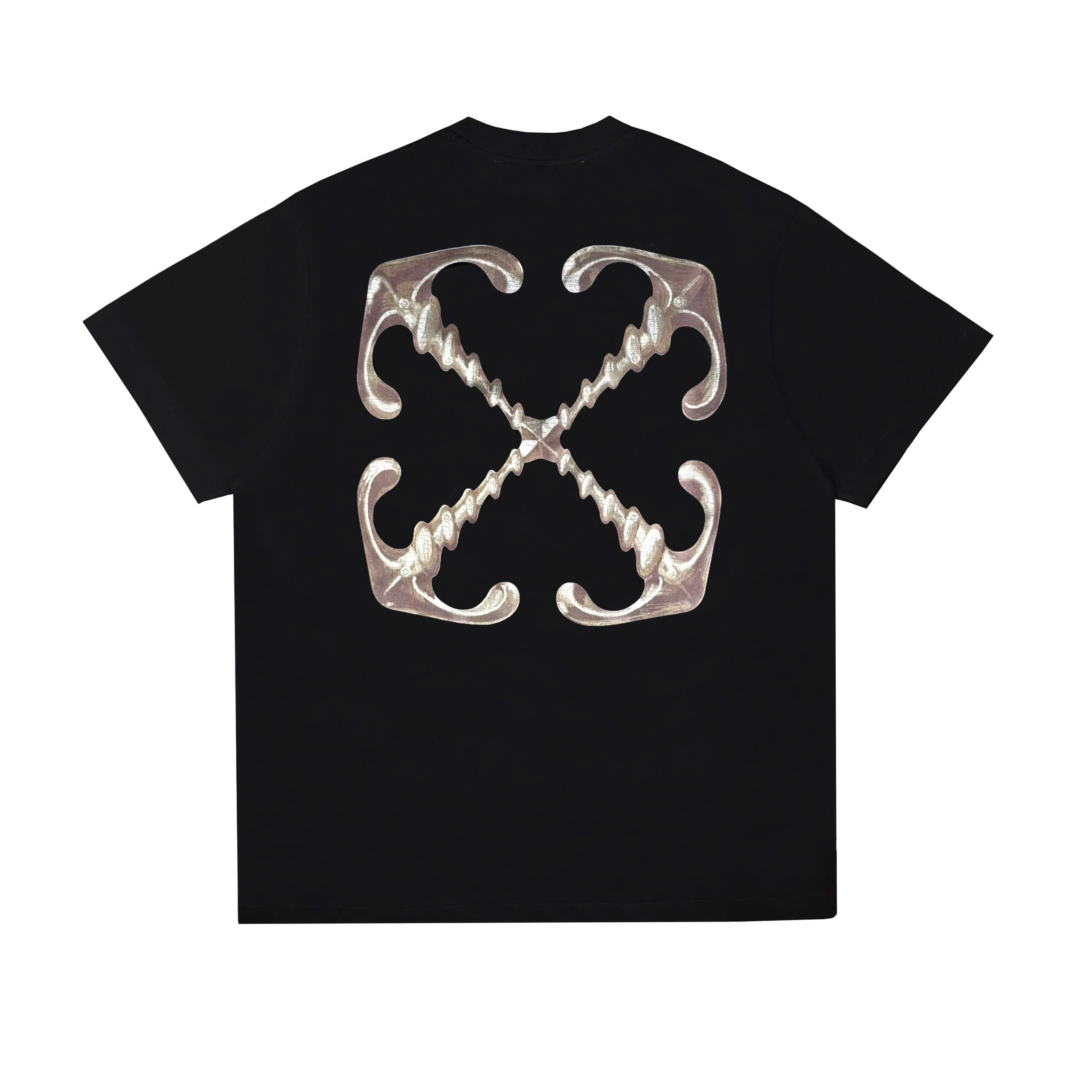 ÁO THUN OFF WHITE SCRIBBLE SS26 ( BLACK)