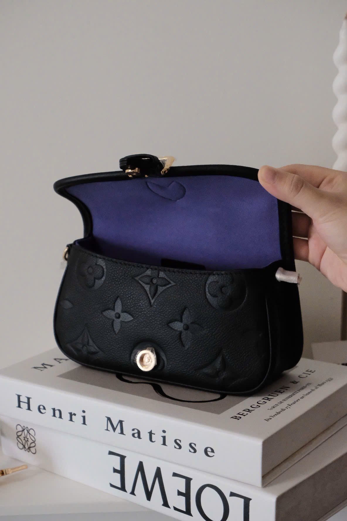 TÚI LOUIS VUITTION DIANE MONOGRAM EMPREINTE (BLACK)