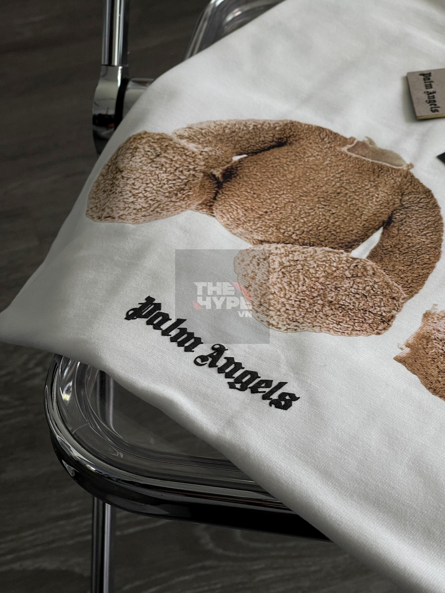 PALM ANGELS TEE - Áo PA Kill The Bear (White) [Mirror Quality]