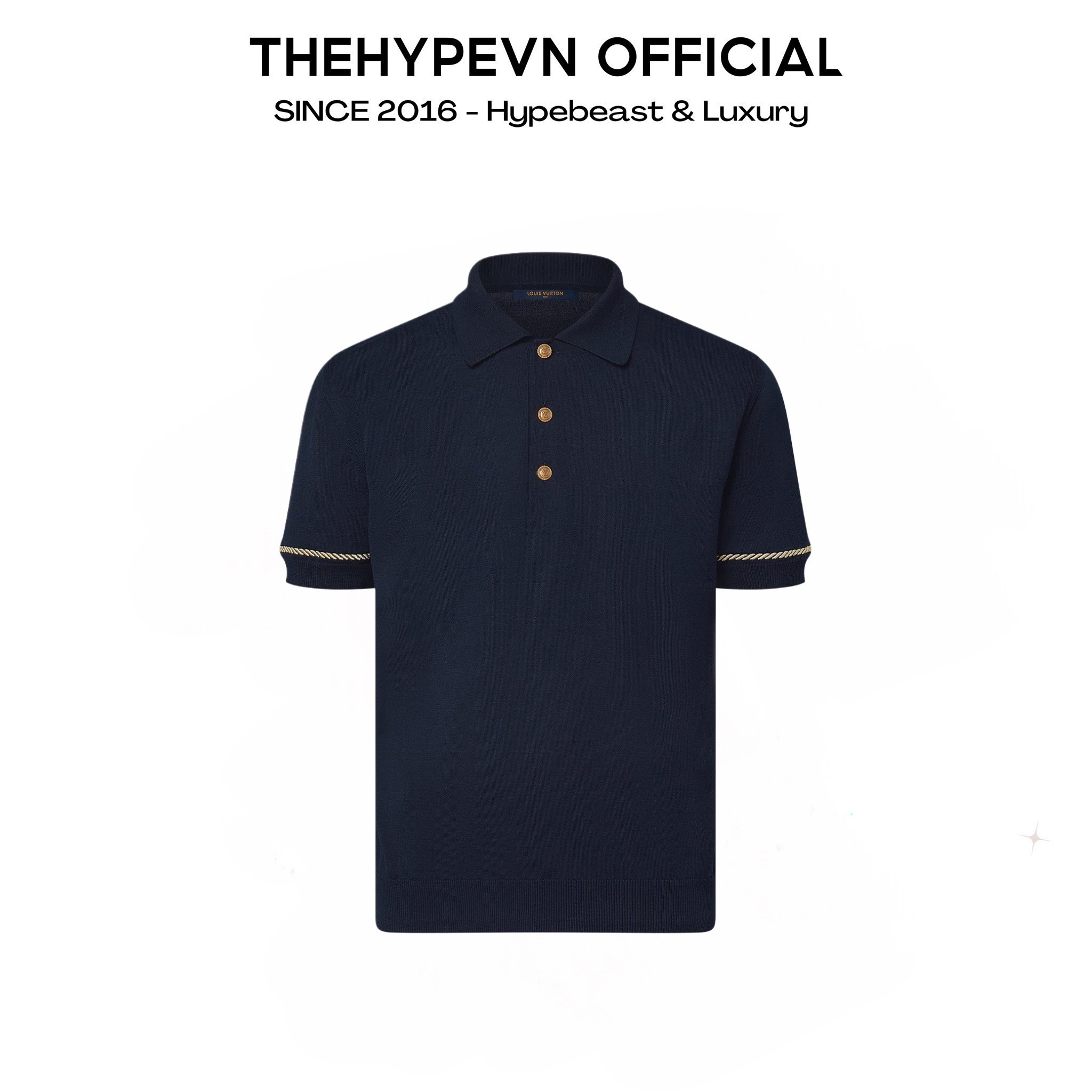 Áo Polo Louis Vuitton LV America’s Cup (Dark Blue) [Mirror Quality]