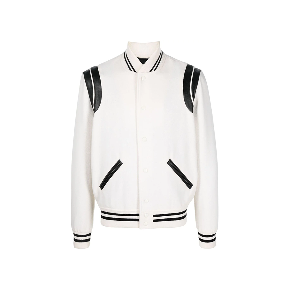SAINT LAURENT JACKET - Áo khoác SLP Teddy (Trắng) [Mirror Quality]