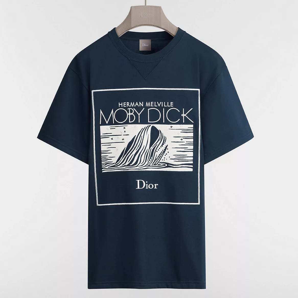 ÁO THUN DIOR BOOK COVER (NAVY)