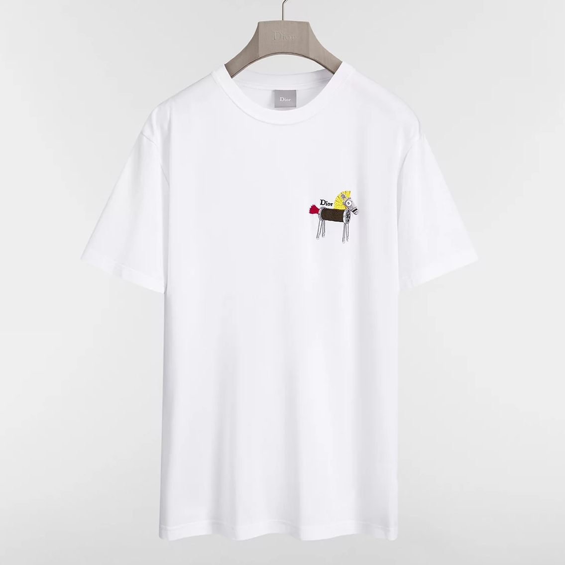 ÁO THUN DIOR WITH HORSE (WHITE)