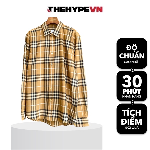 Áo Sơ mi tay dài Burberry BBR Flannel Vintage