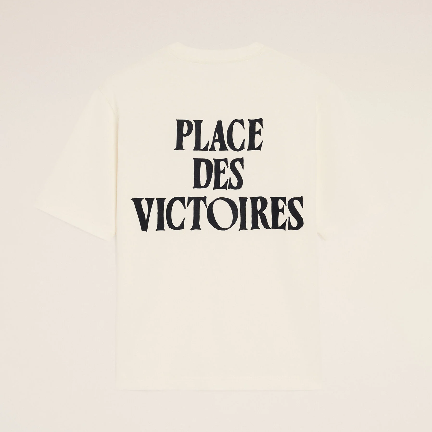 ÁO THUN AMI PLACE DES VICTOIRES (WHITE CREAM)