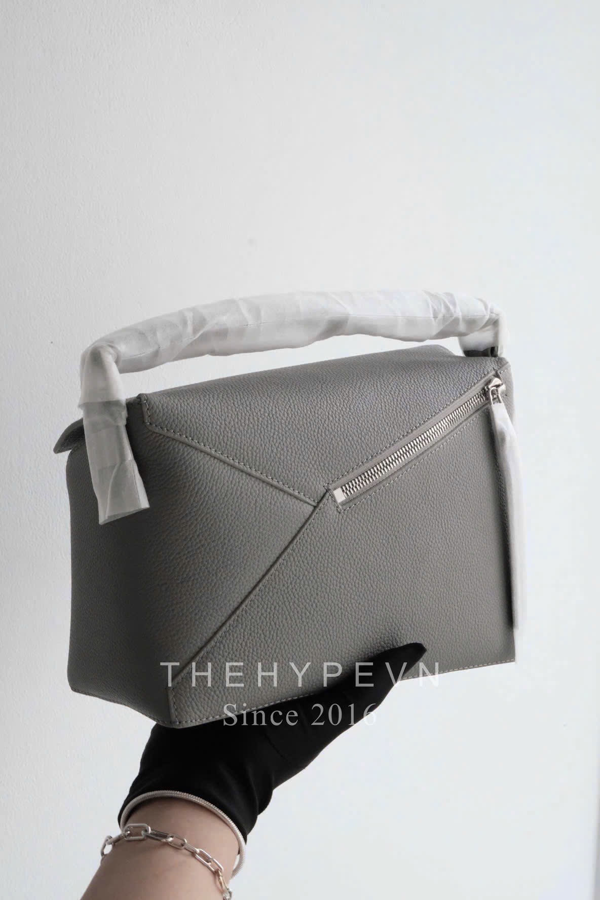TÚI LOEWE PUZZLE CALFSKIN (GREY)