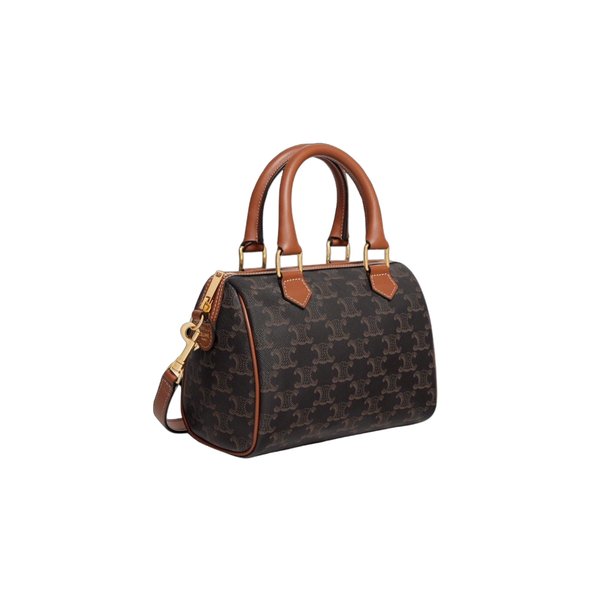 Túi Celine SMALL BOSTON CUIR TRIOMPHE (Tan) [MIRROR QUALITY]