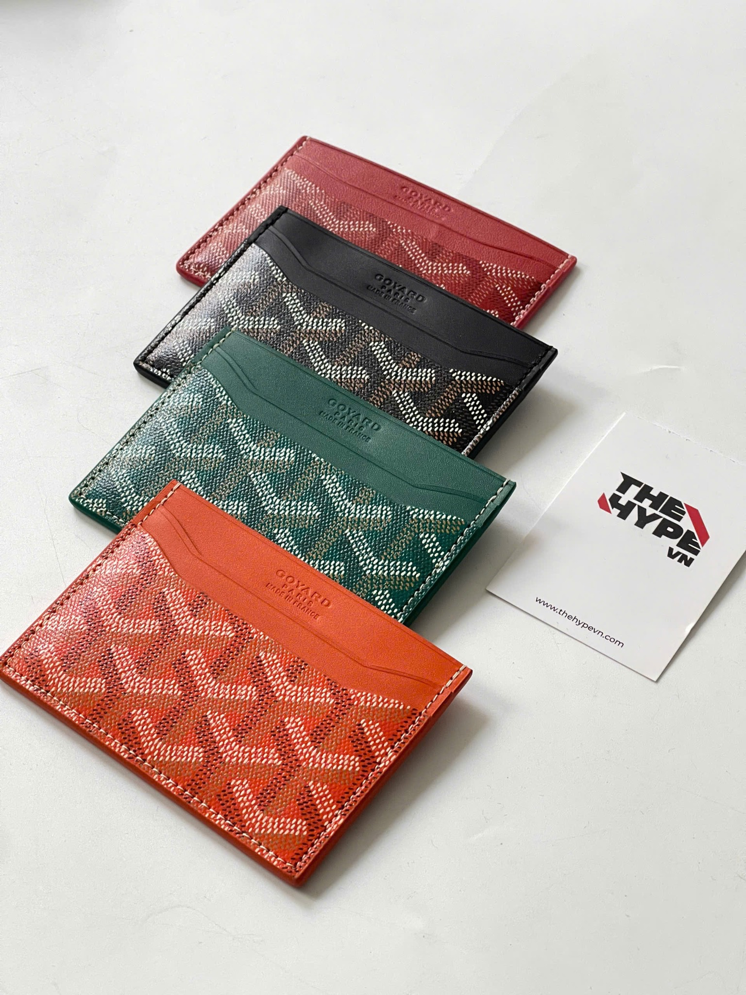 VÍ ĐỰNG THẺ GOYARD SAINT SULPICE CARD HOLDER (RED)