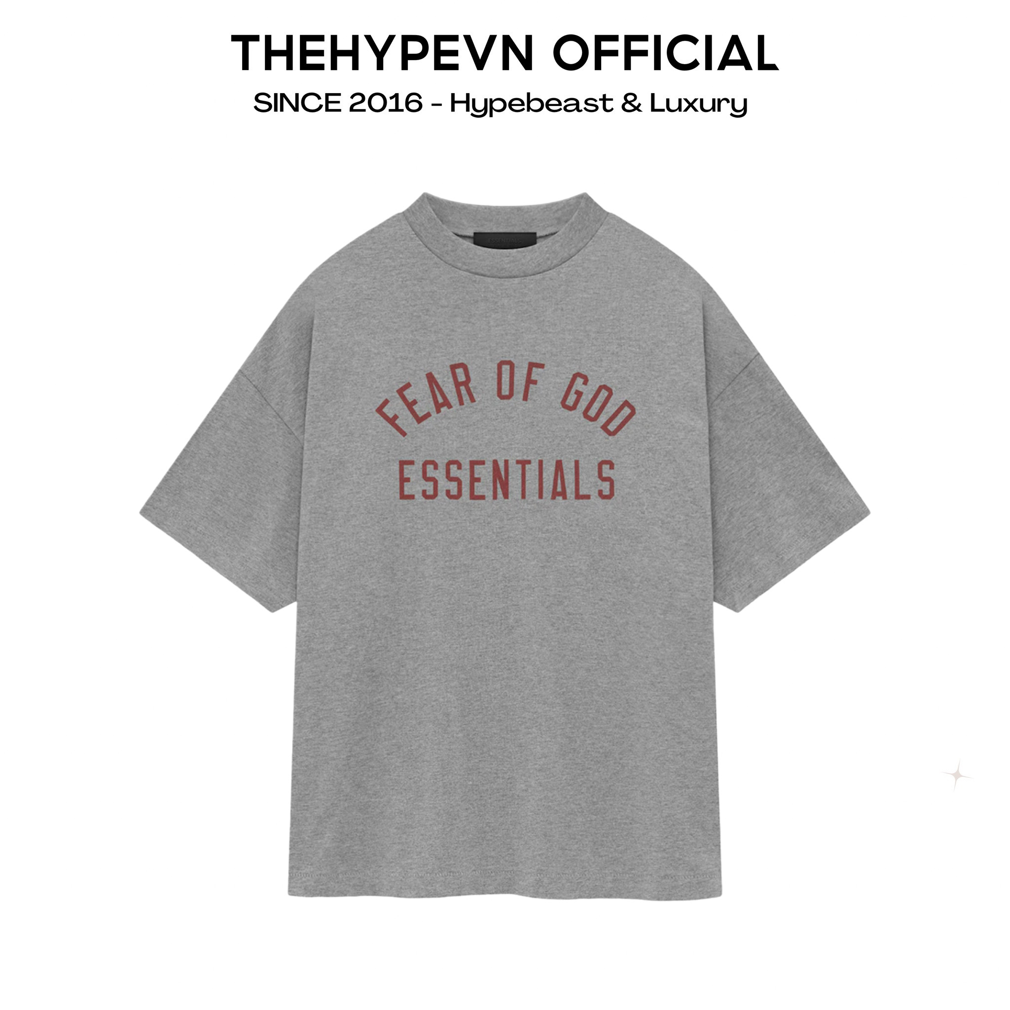 ÁO PHÔNG FOG JERSEY CREWNECK 2024 (DARK HEATHER)