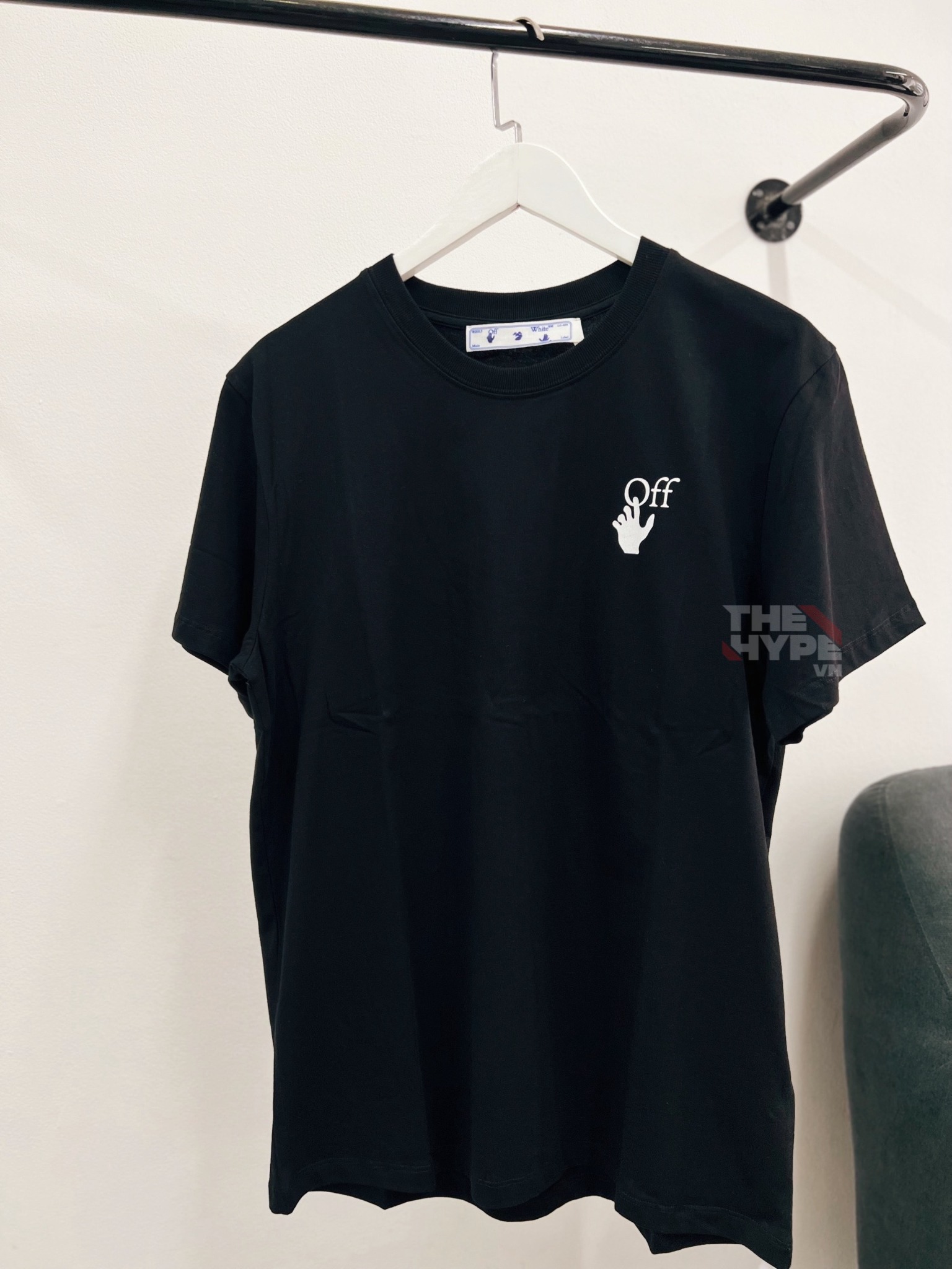 OFF-WHITE TEE - Áo Thun OW Gradient Arrows (Black) [Mirror Quality]