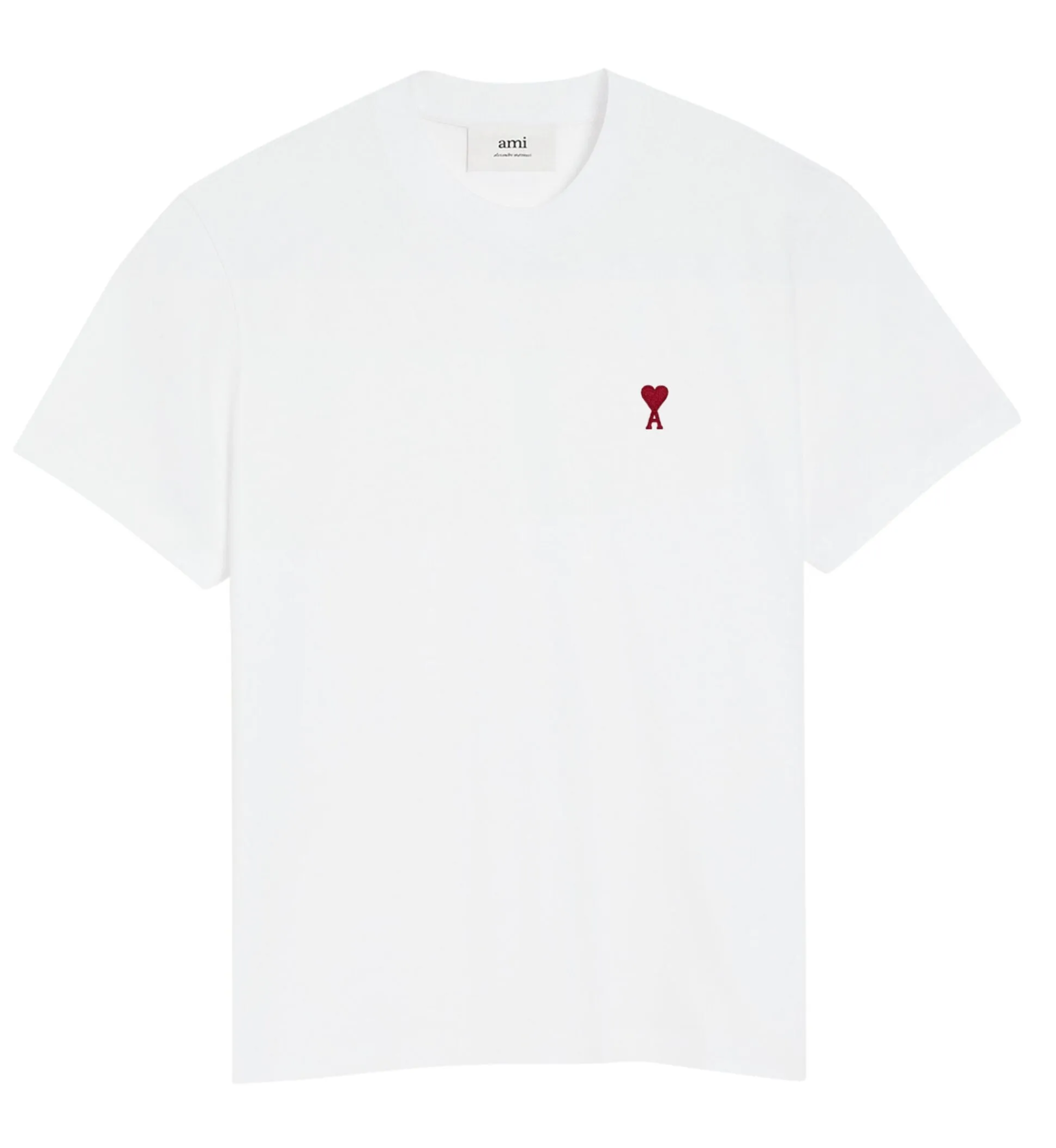 ÁO THUN AMI PARIS LOGO HEART (WHITE)