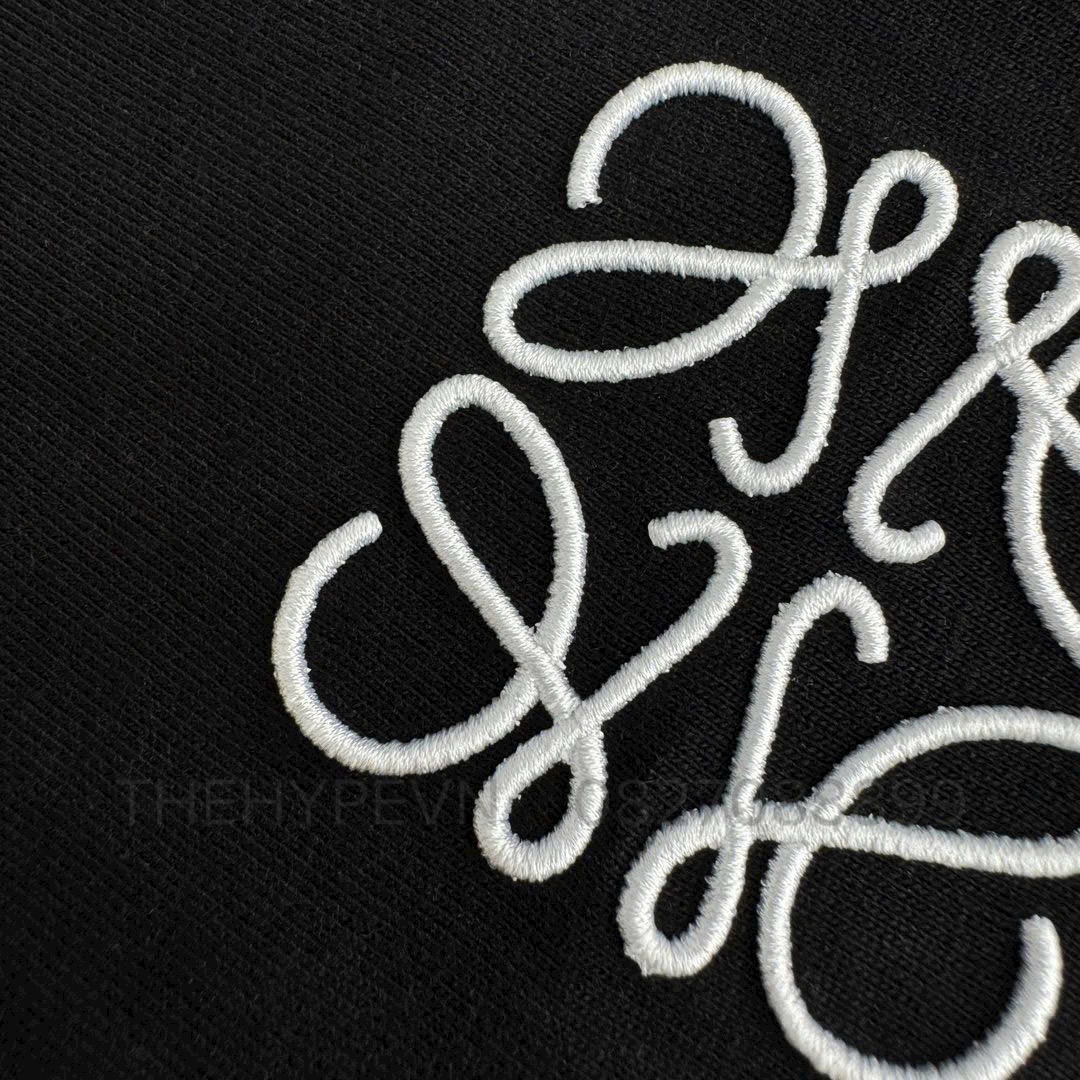 Áo Thun Loewe Logo Regular Fit (Black) [Mirror Quality]