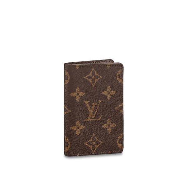 LOUIS VUITTON CARD HOLDER - Ví Đựng Card Monogram Pocket Organizer (Browne) [Mirror Quality]
