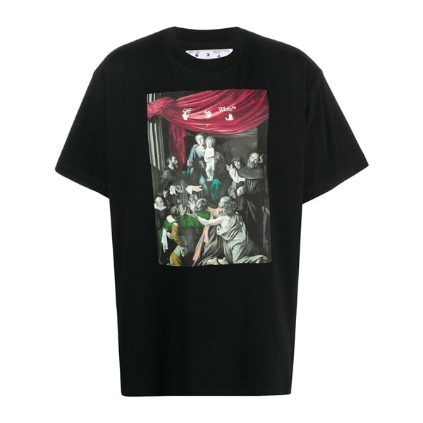 Áo Off-white Caravaggio Painting (Black) [Mirror Quality]