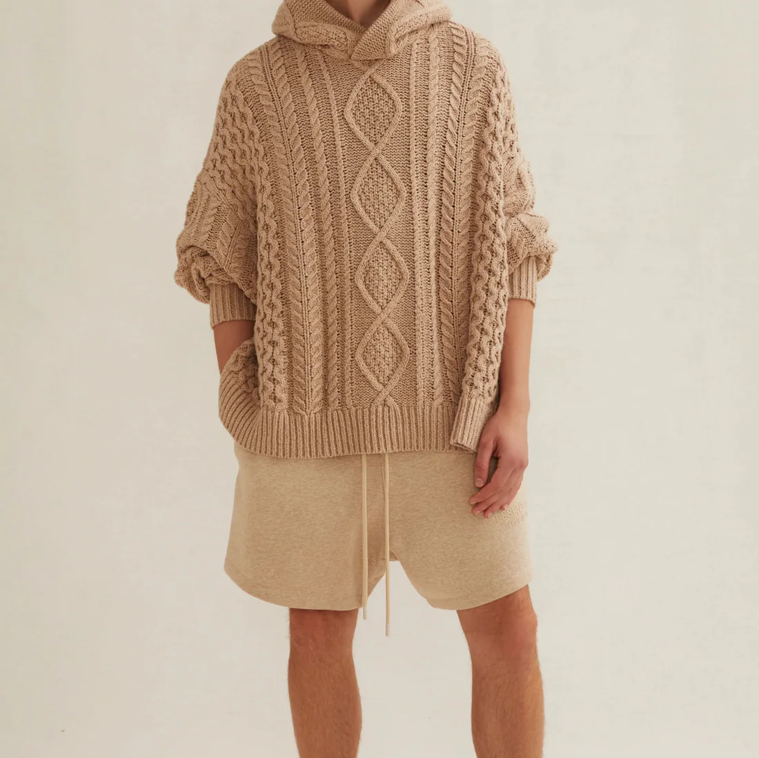 Quần shorts FOG Essentials Sweatshort SS24 (Gold Heather) [Mirror Quality]