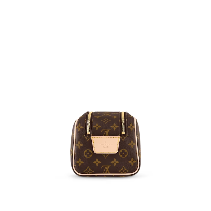 Túi Louis Vuitton LV Dopp Kit Zip Monogram (Brown) [Mirror Quality]