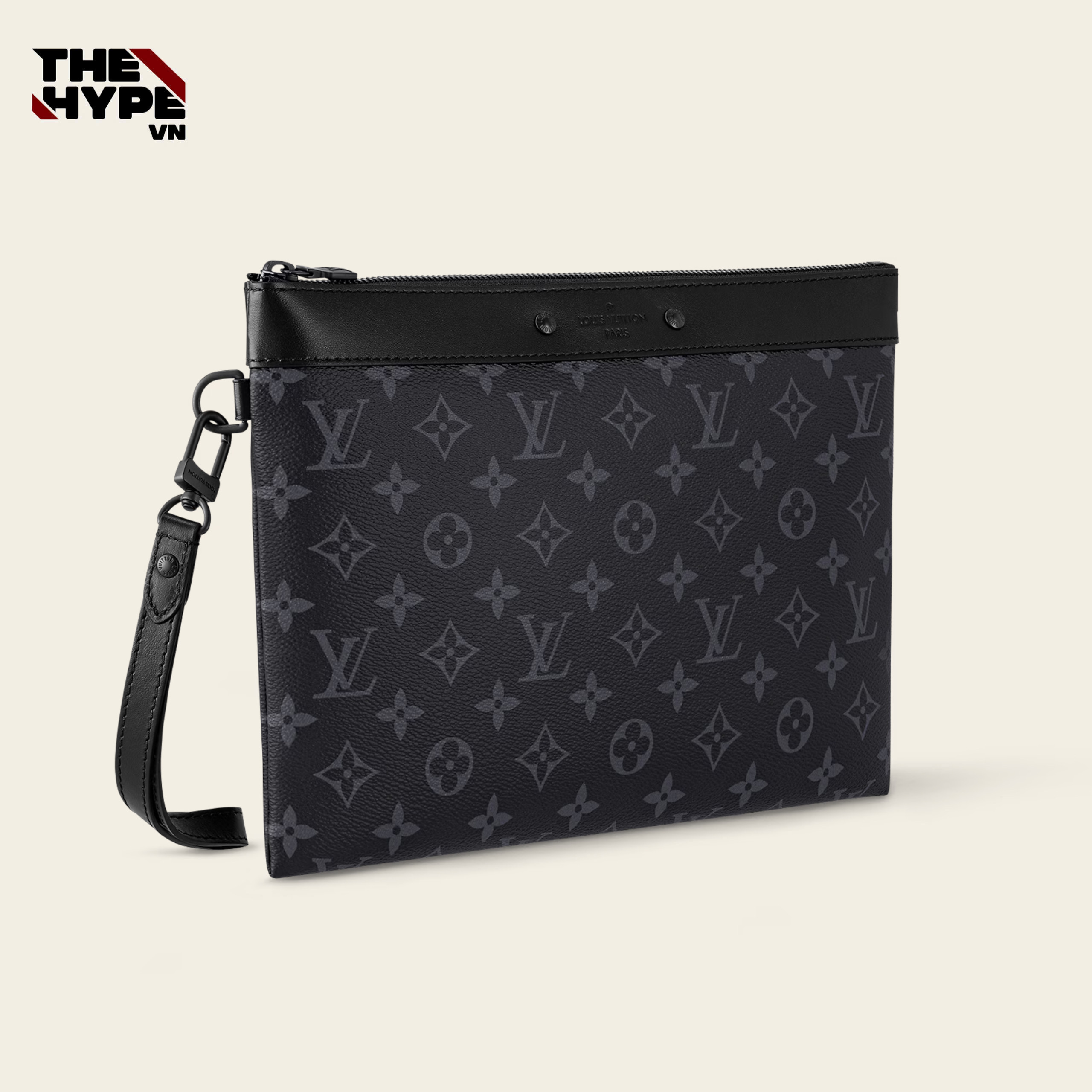 TÚI CLUTCH LOUIS VUITION MONOGRAM (GREY)