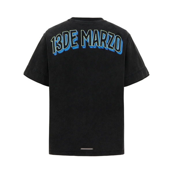 ÁO THUN 13DE MARZO HOLOGRAPHIC TV (BLACK) Best Quality