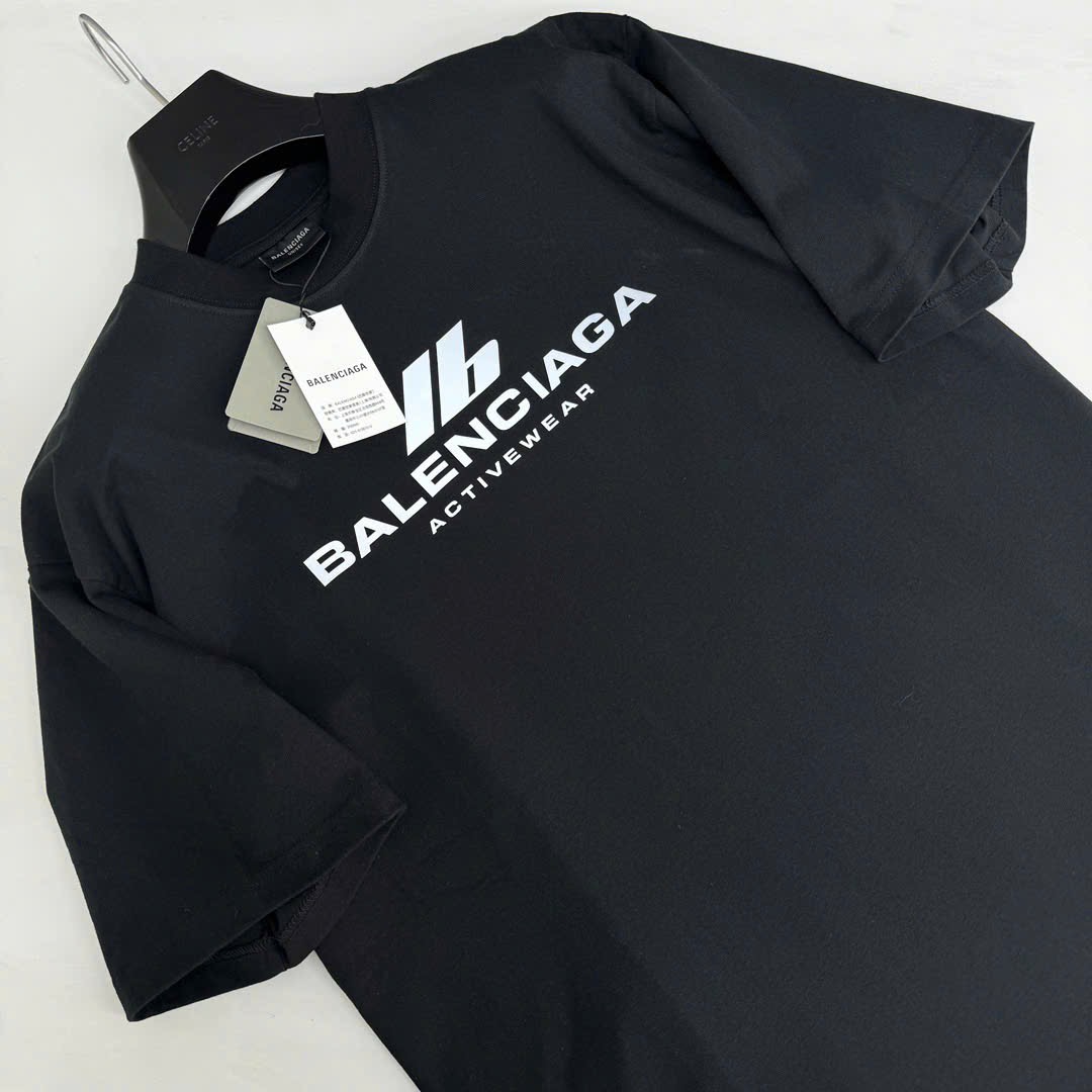 Áo Thun Balenciaga Activewear (Black) [Mirror Quality]