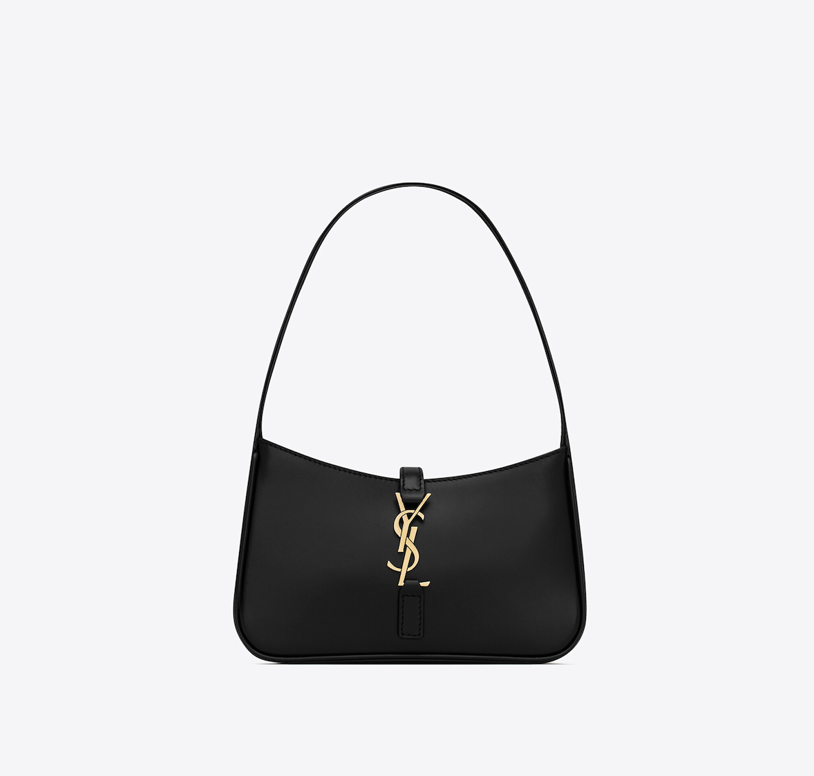 SAINT LAURENT -Túi YSL LE 5 à 7 Mini HOBO BAG (Black) [Mirror Quality]