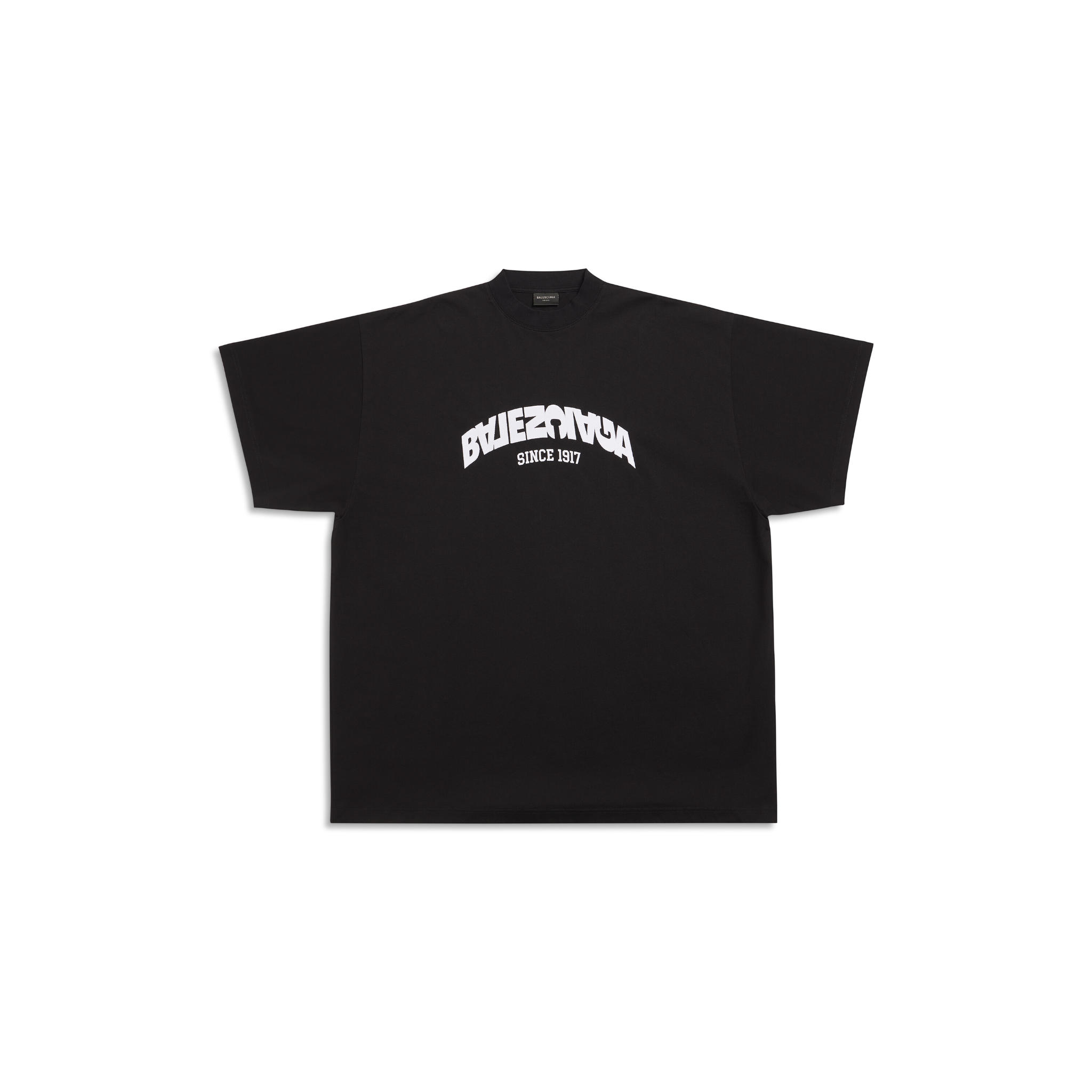 Áo Thun Balenciaga BLCG Back Flip (Black) [Mirror Quality]