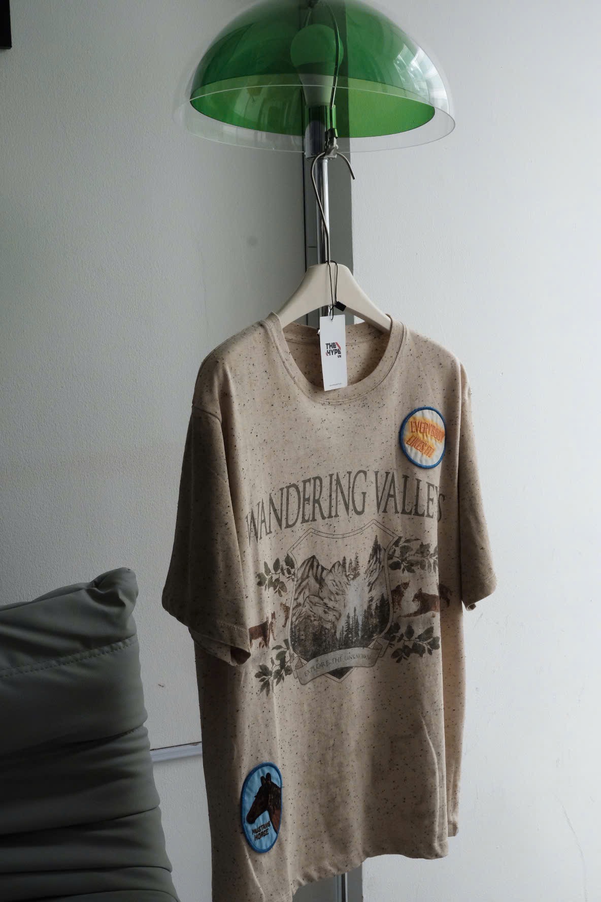 Áo Thun Loewe Loose Fit (Beigie) [Mirror Quality]
