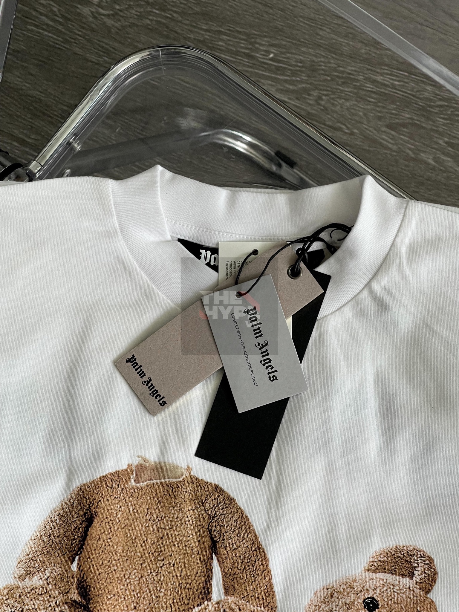 PALM ANGELS TEE - Áo PA Kill The Bear (White) [Mirror Quality]