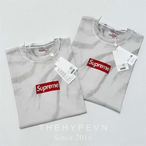 Áo Thun Supreme MM6 Maison Margiela Box Logo (White) [Mirror Quality]