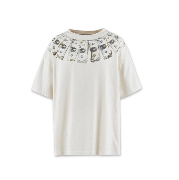 Áo Thun Saint Michael Money SS (Cream) [Mirror Quality]