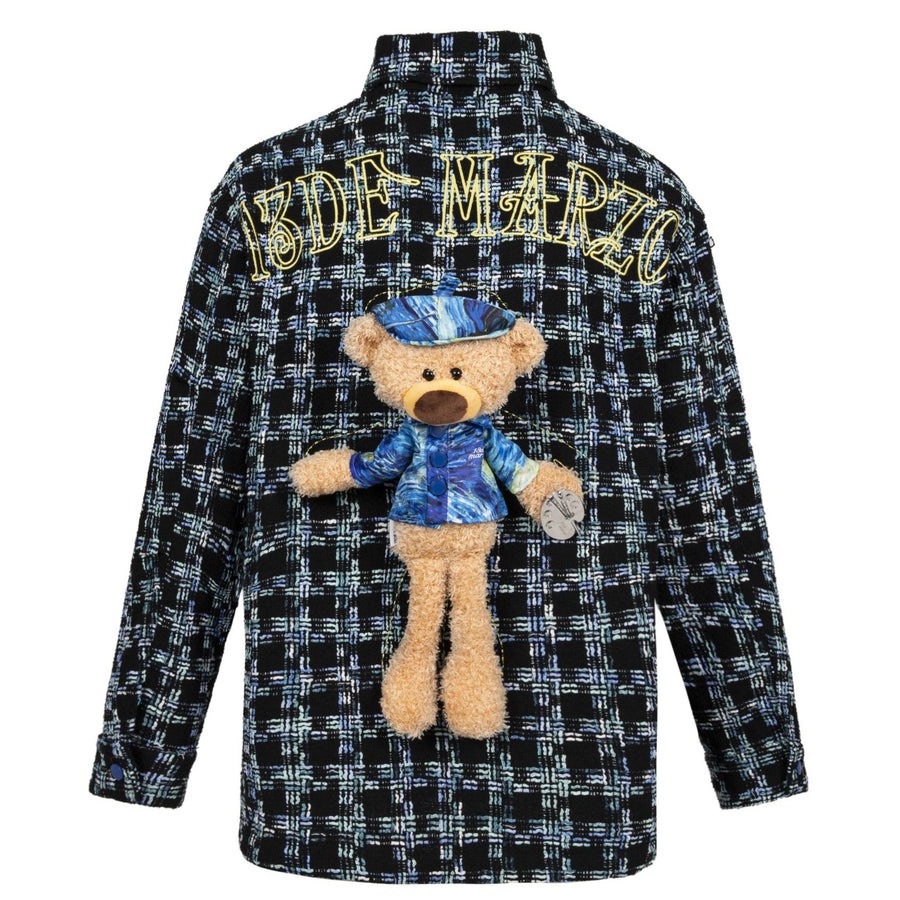 13DE MARZO TWEED - 13De Van Gogh Tweed Best Quality