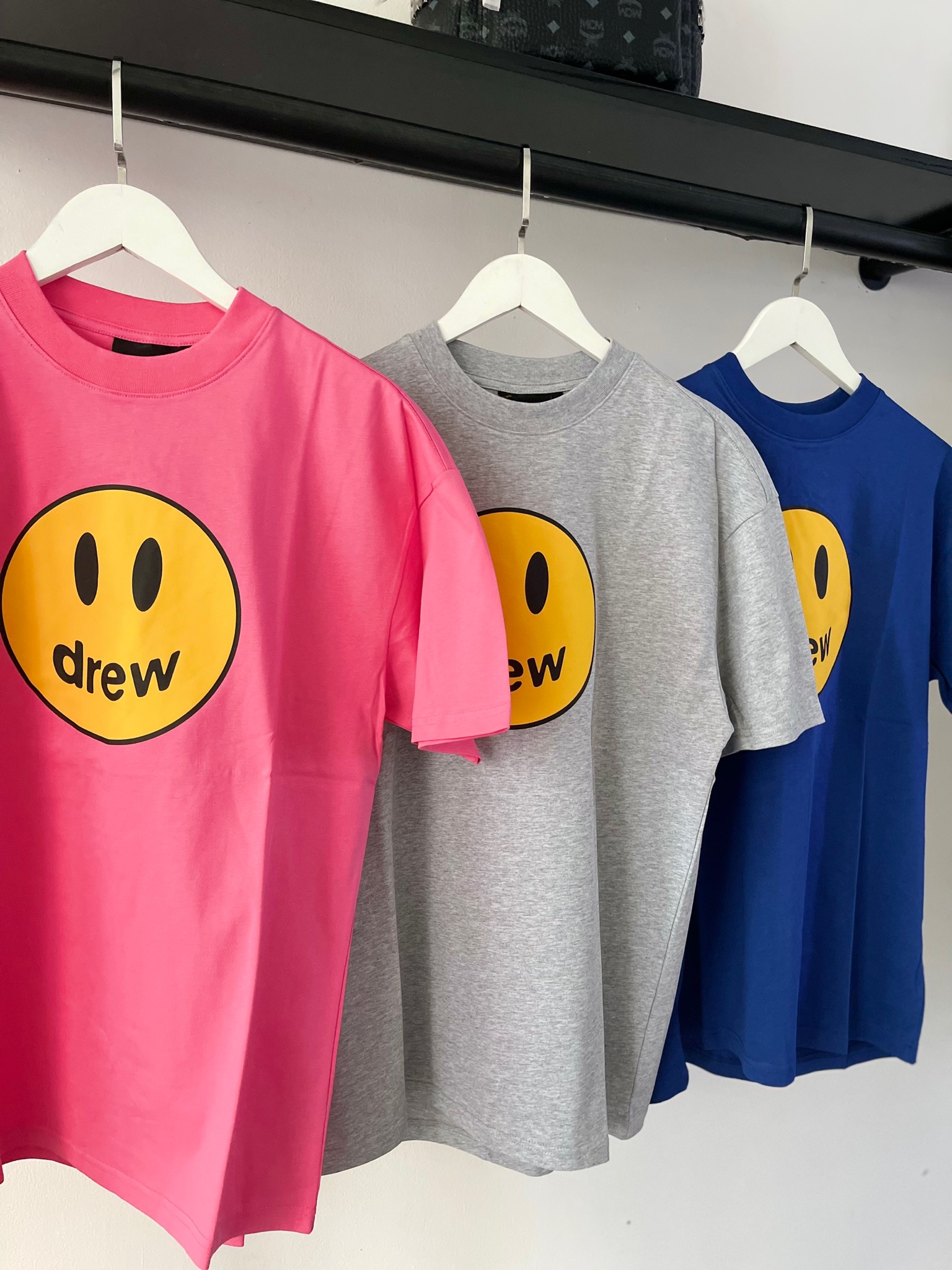 Áo Thun Drew House Mascot (Hot Pink) [Mirror Quality]