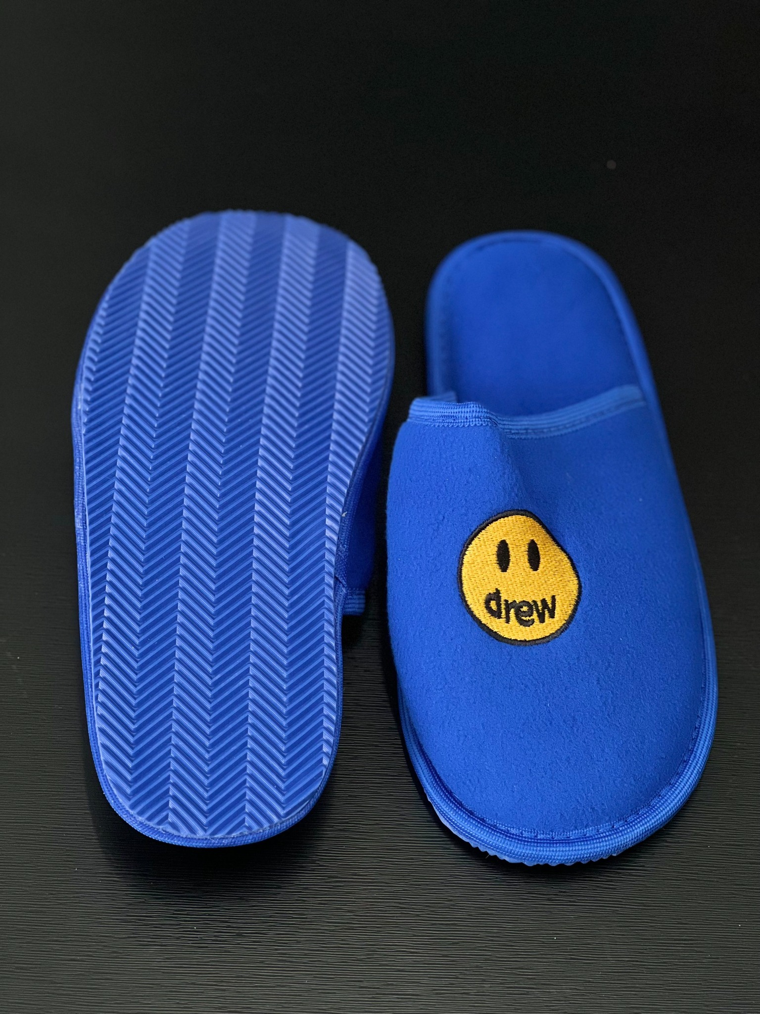 DREW SLIDES - Dép Drew Mascot (Ink) [Mirror Quality]