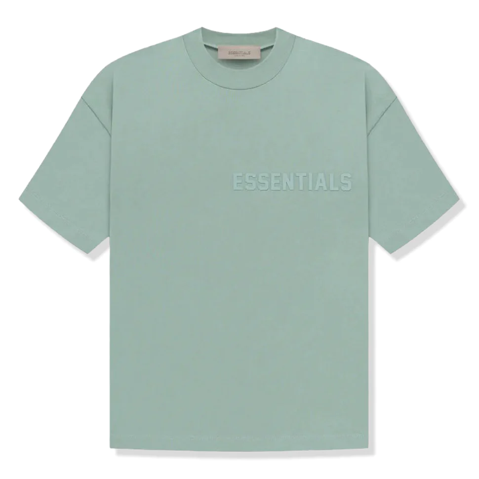 FOG TEE - Áo thun FOG Essentials Logo Suede SS23 (Haze Blue) [Mirror Quality]