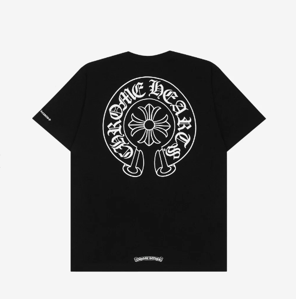 Áo Thun Chrome Hearts CH Horseshoe Logo Pocket (Black) [Mirror Quality]