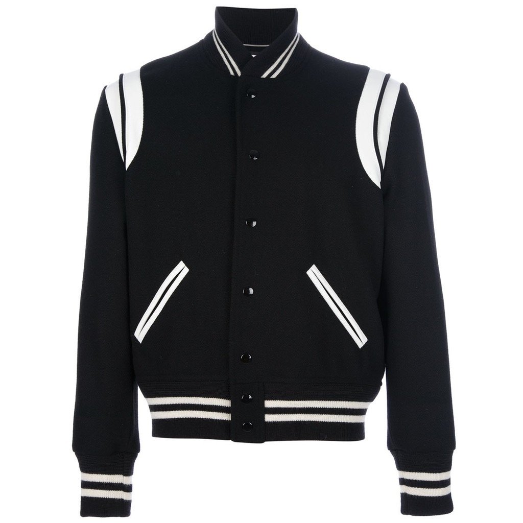 SAINT LAURENT JACKET - Áo khoác SLP Teddy (BLACK) [Mirror Quality]