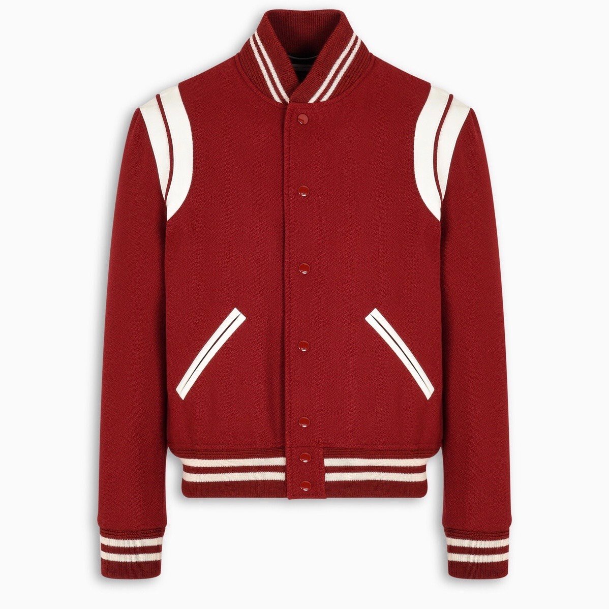 SAINT LAURENT JACKET - Áo khoác SLP Teddy (Red) [Mirror Quality]