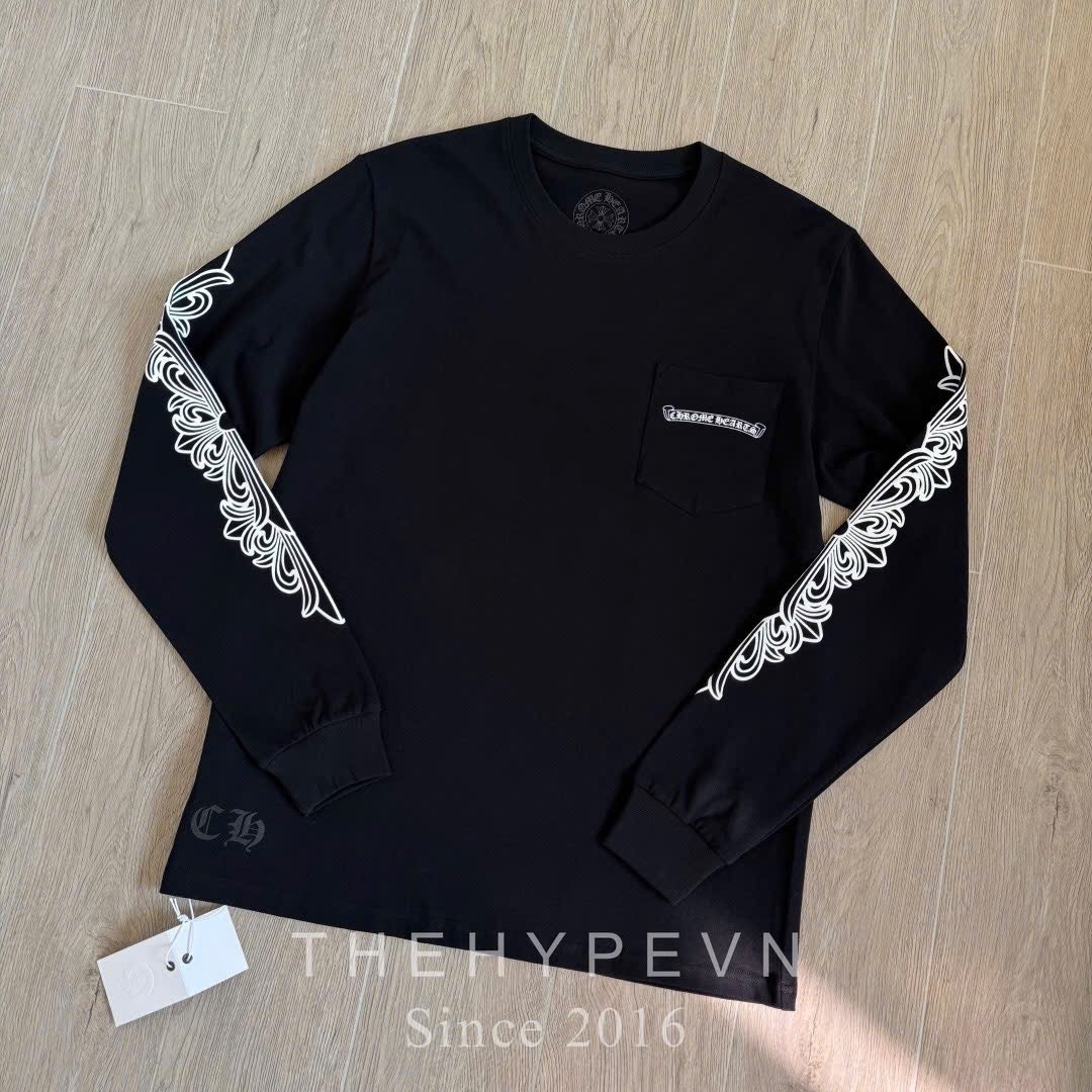 ÁO SWEATER CHROME HEARTS MATTY BOY ASPEN (BLACK)