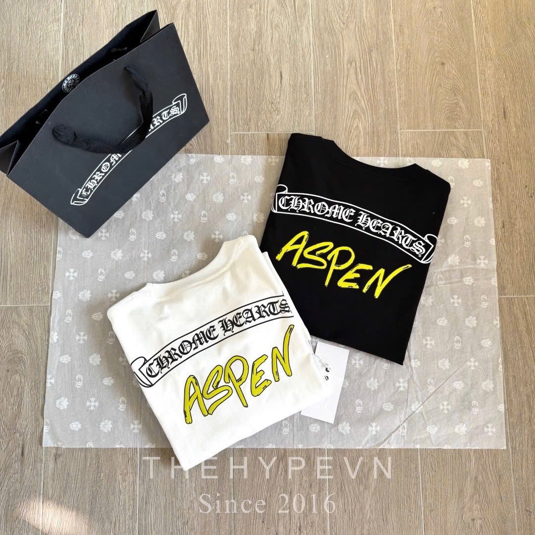 ÁO SWEATER CHROME HEARTS MATTY BOY ASPEN (BLACK)