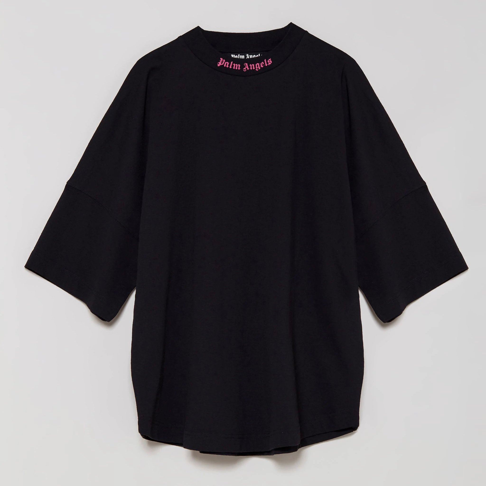 PALM ANGELS TEE - Áo PA double logo black [Mirror Quality]
