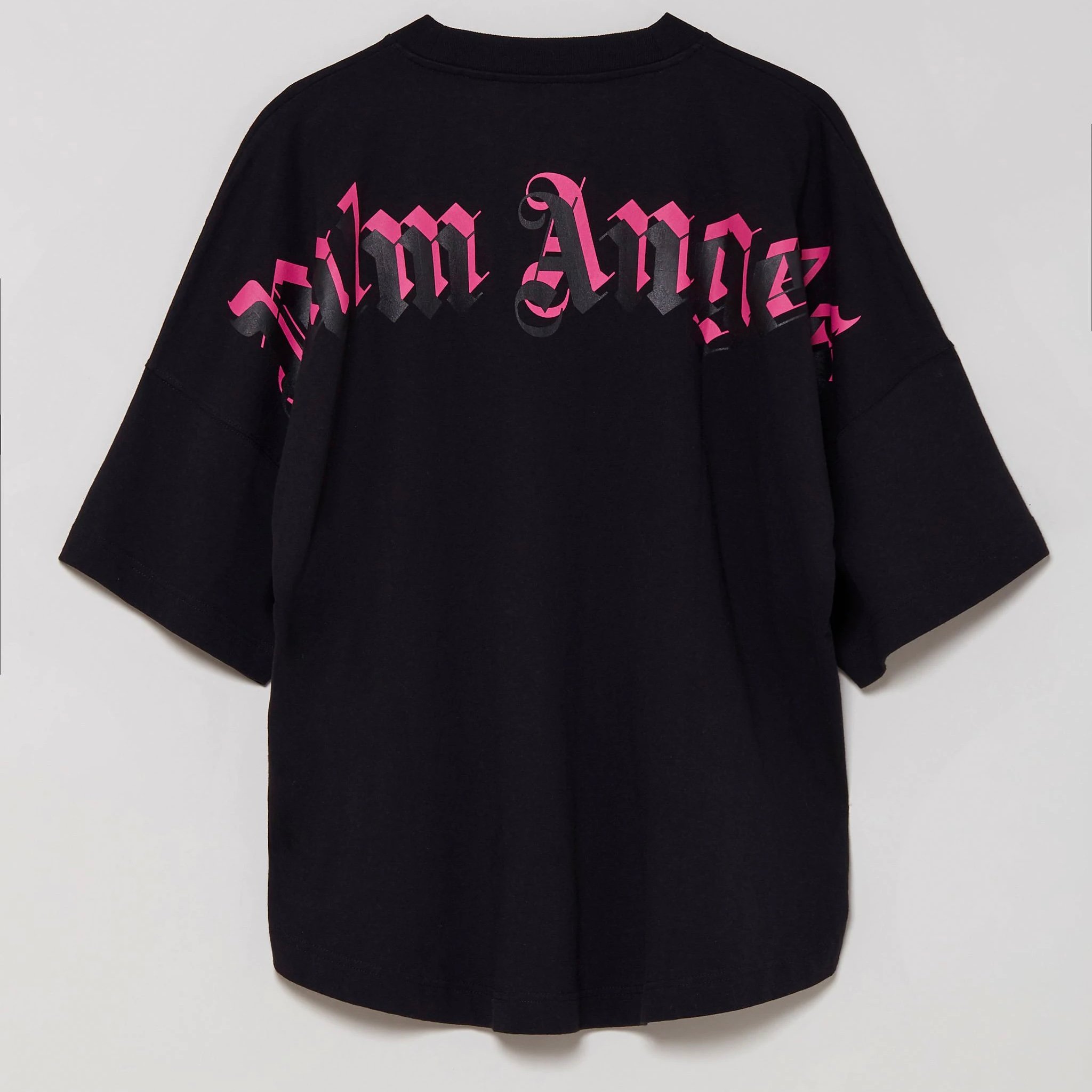 PALM ANGELS TEE - Áo PA double logo black [Mirror Quality]