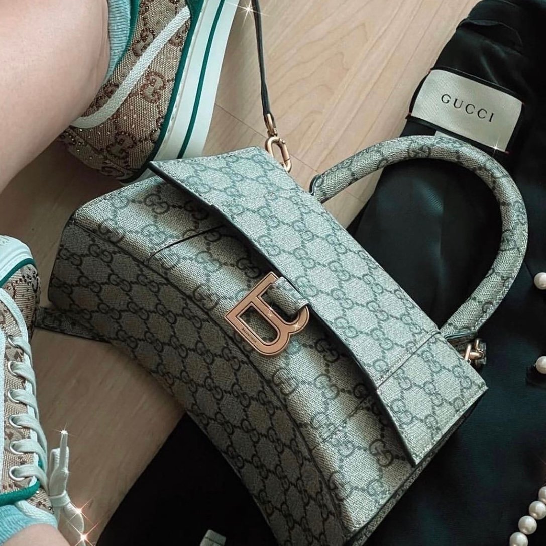 GUCCI BAG - Túi GC x BLCG Hourglass Bag [Mirror Quality]
